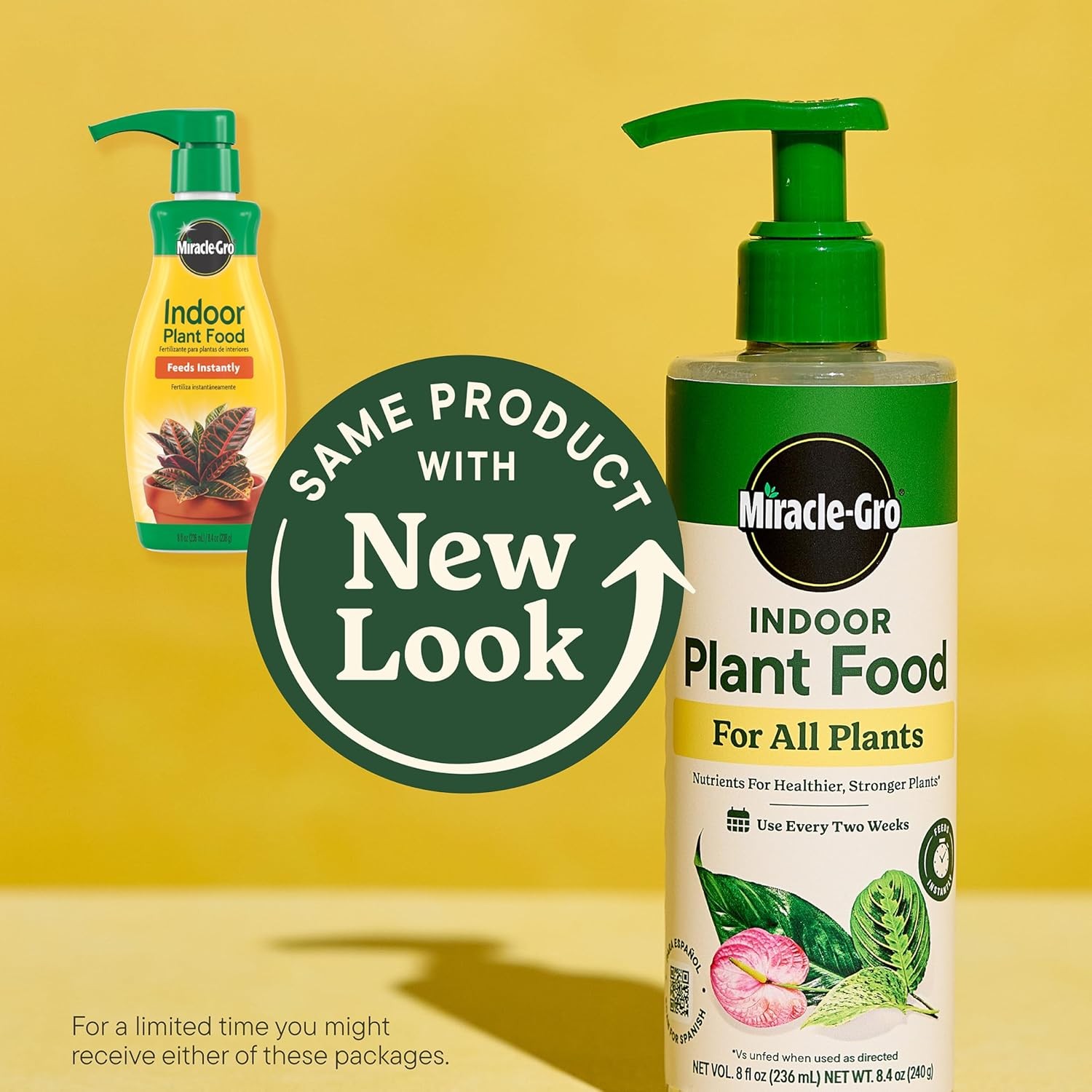 Indoor Plant Food for All Plants 8 Fl. Oz., 2-Pack