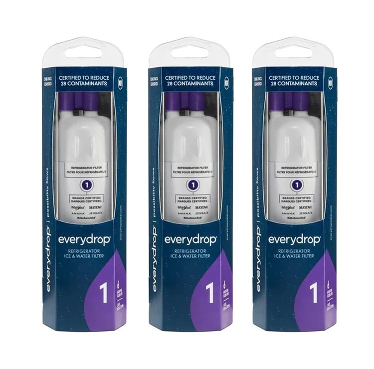 3 PACK ΕDR1RXD1 Refrigerator Wate Filter 1 Replacement New FREE SHIP