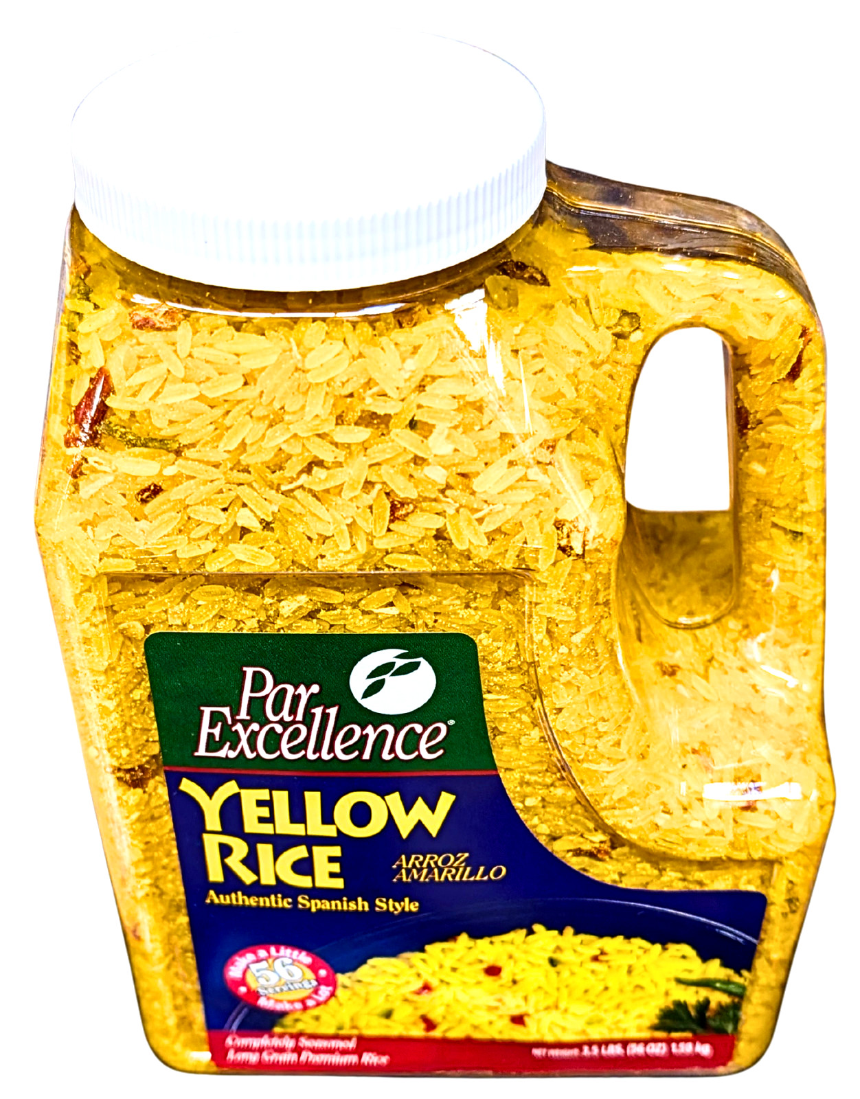 ParExcellence Yellow Rice Authentic Spanish Rice 3.5 Lbs. EXP 07/2027