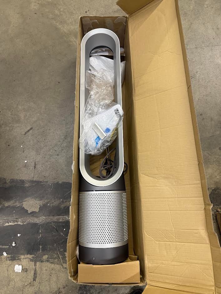 Dyson AM11 Pure Cool Tower Purifier Fan – White/Silver Lightly used return