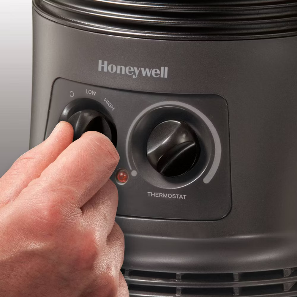 Honeywell HHF360B 1500W 360? Surround Indoor Heater Black