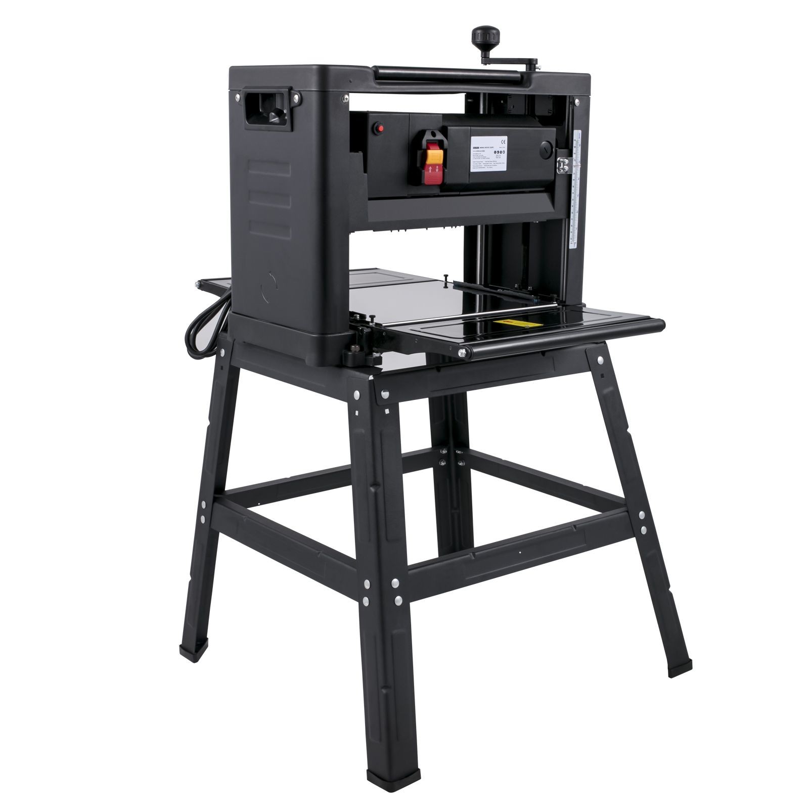 13 – Inch Benchtop Thickness Planer, 2000W, 8000 rpm, 15 AMP, with Foldable Iron