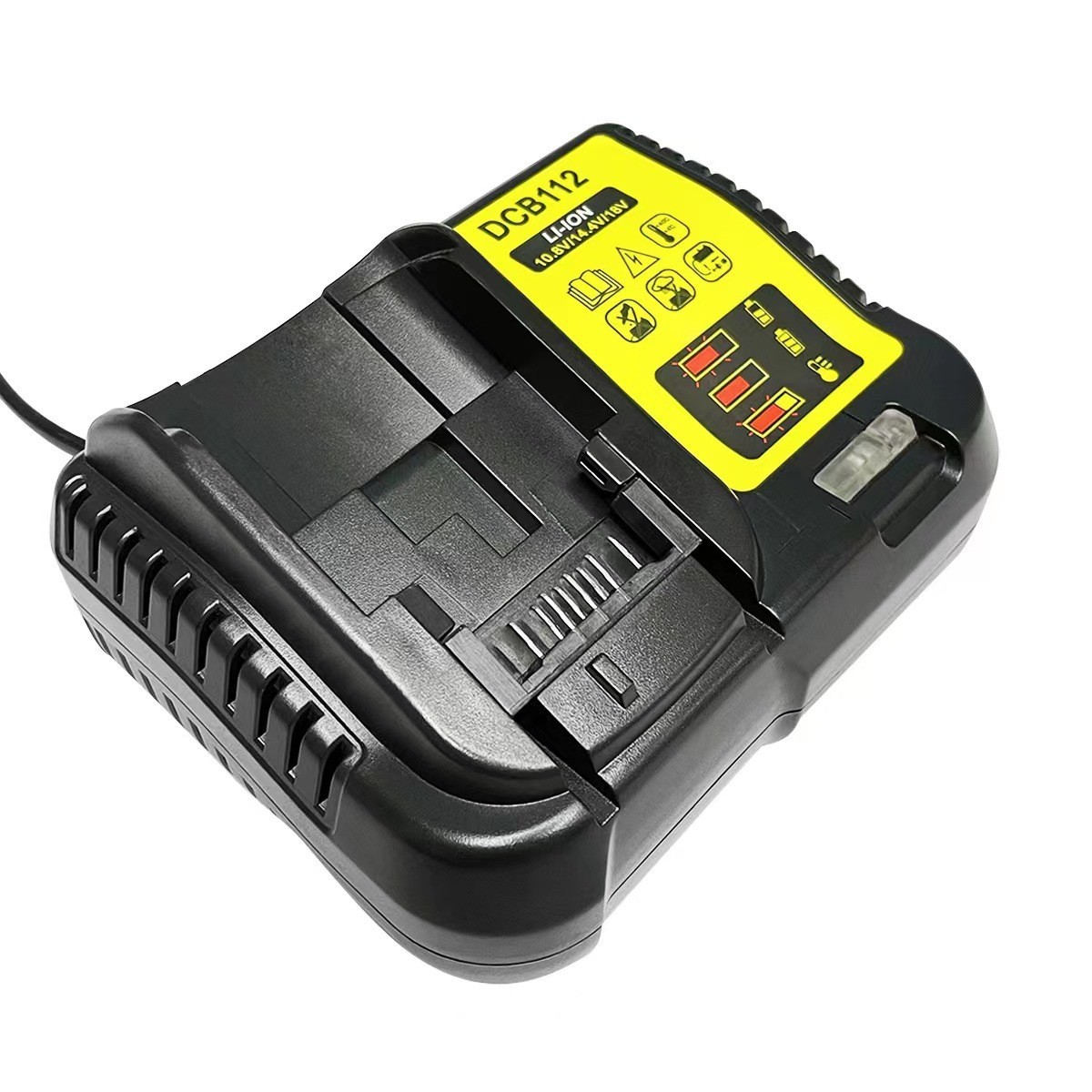 DCB112 Battery Charger For Dewalt 12V 20V Li-ion Battery DCB204 DCB200 DCB205