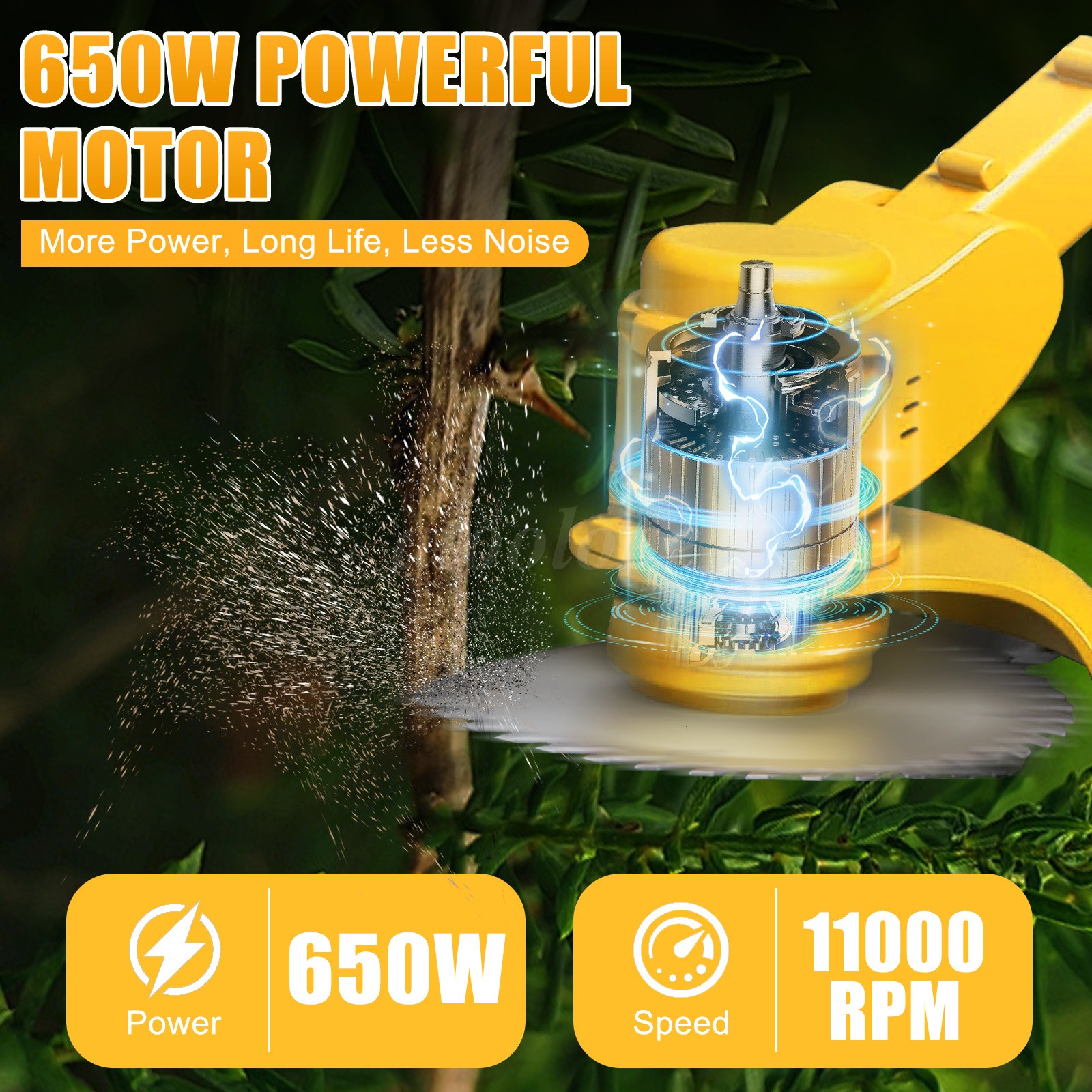Cordless Brushless Angle Grinder 16800RPM 12V Mini Handheld Polish Grinding Tool