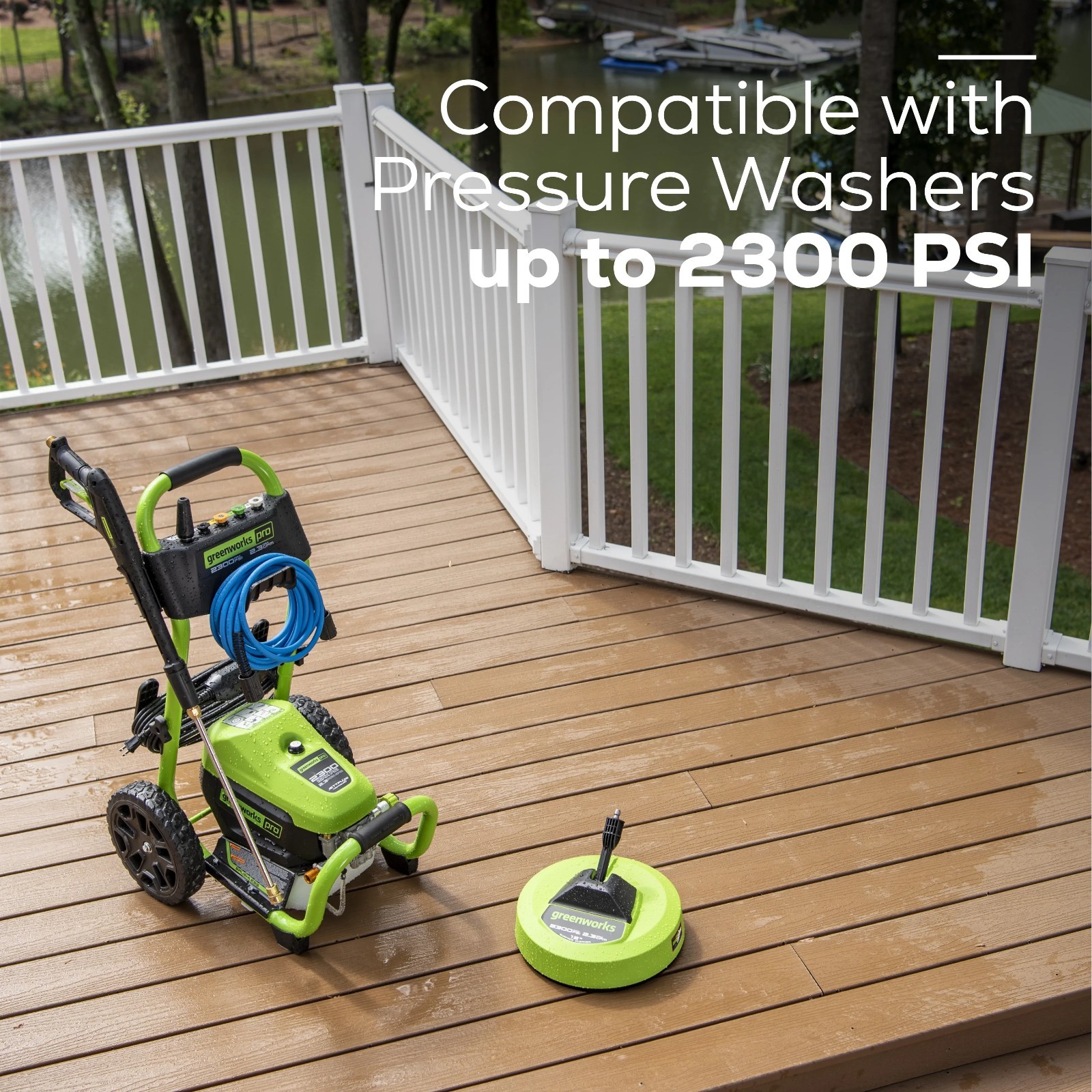 Greenworks 12 inch Rotating Surface Cleaner 2300 PSI SC120