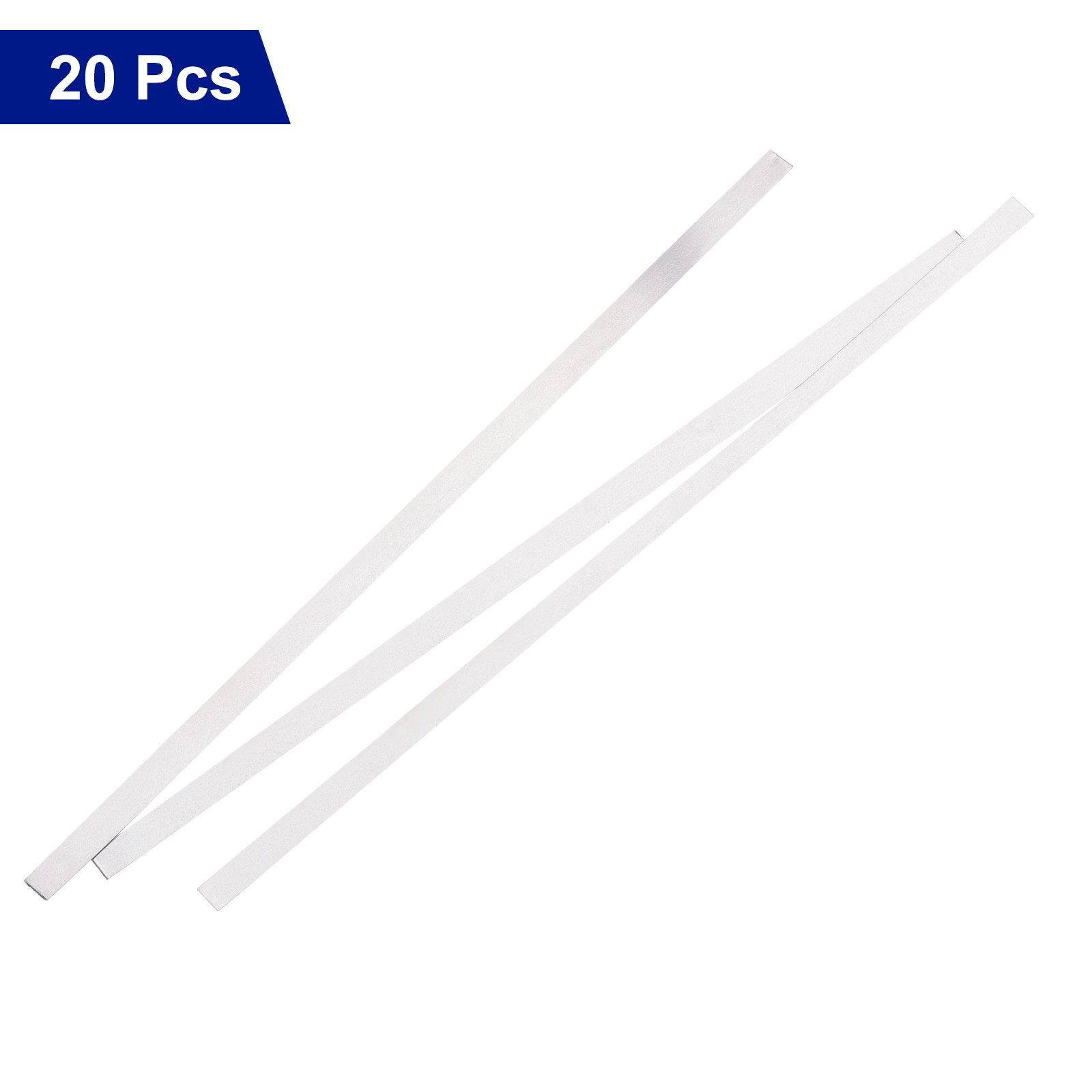 Pure Nickel Strip 0.1mm x 3mm x 100mm Battery Soldering Tab 20 Pcs