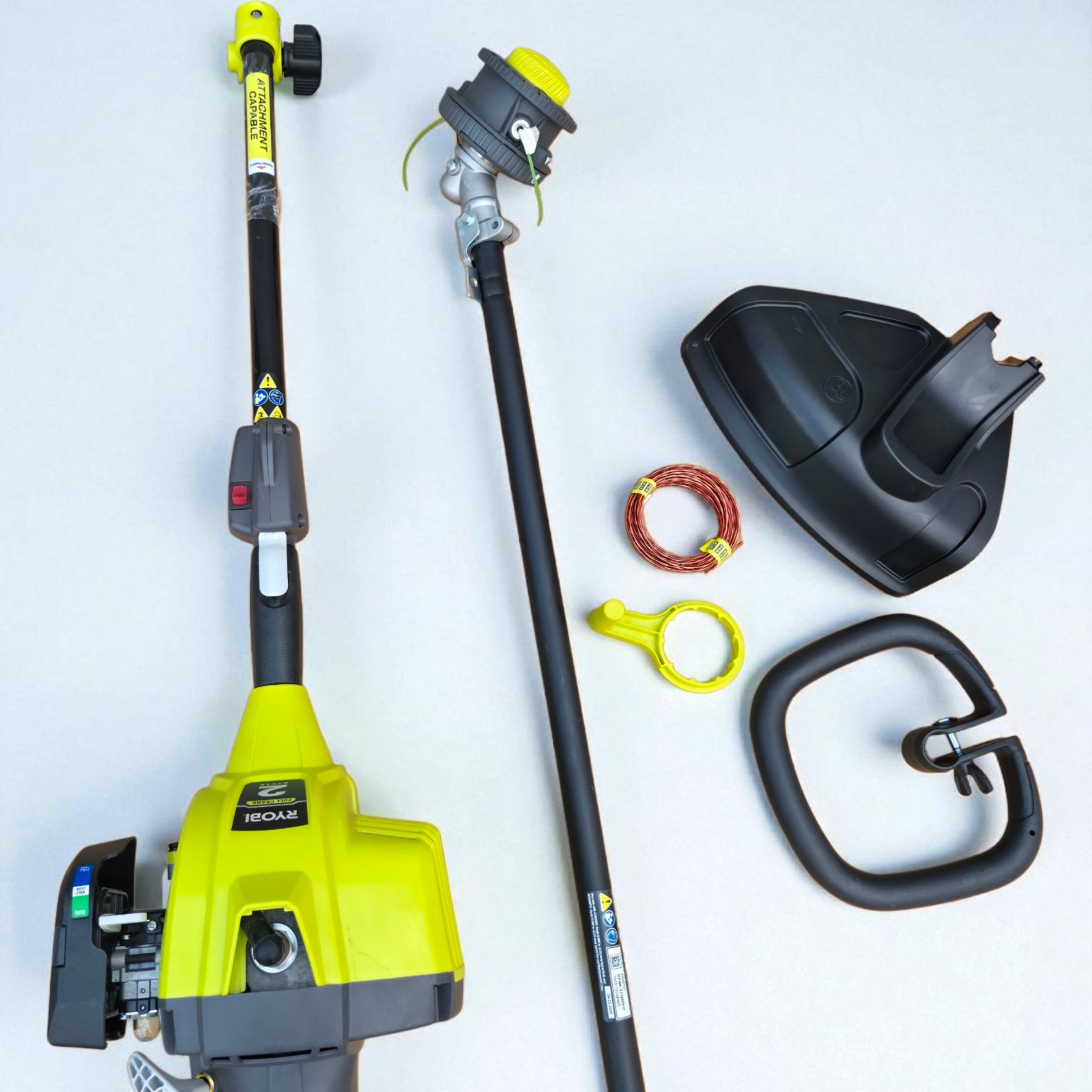 Ryobi 25cc 2-Cycle Gas Straight Shaft String Trimmer Full Crank Weed Eater