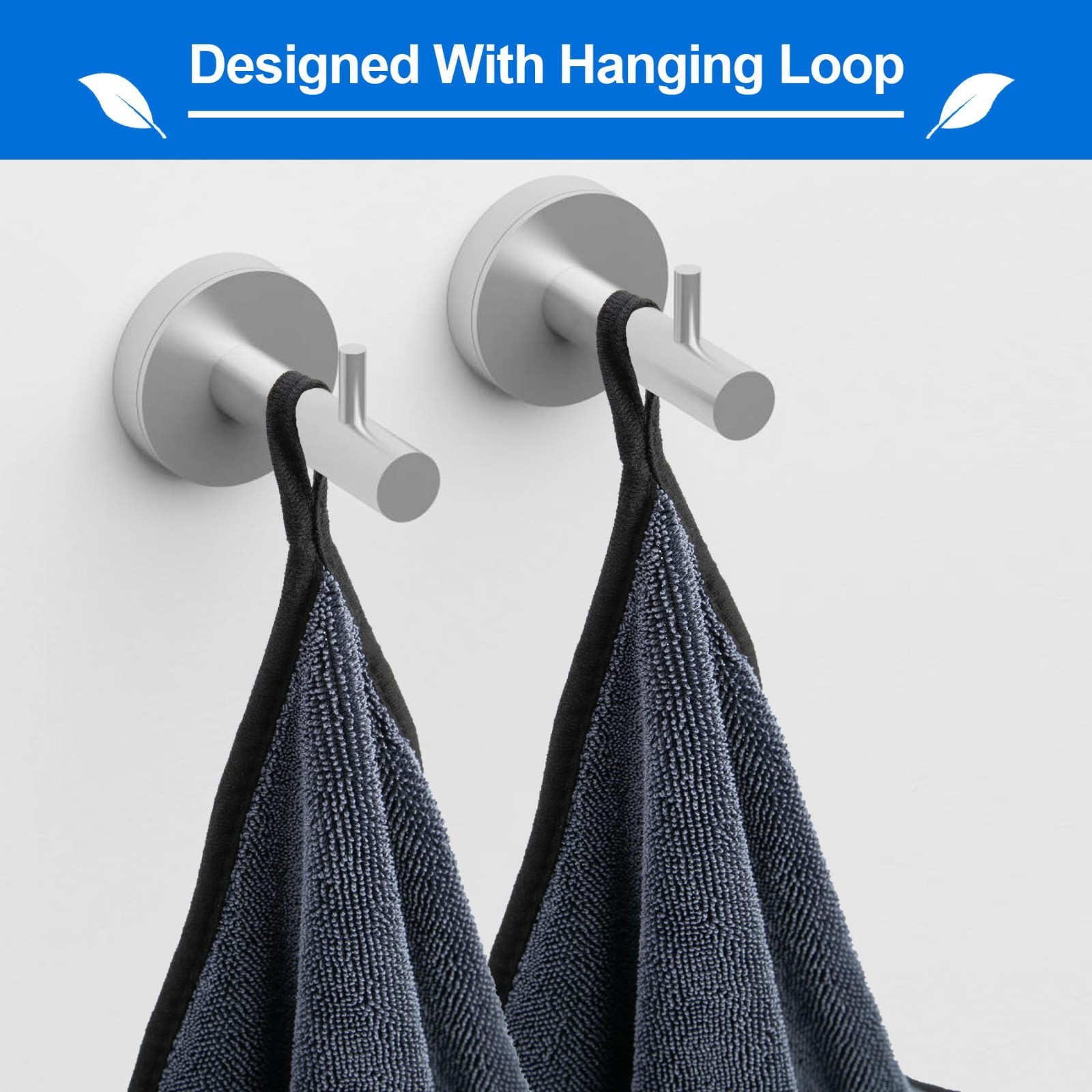 2Pcs Shiny Wipes Shower Cleaning Cloths – Absorbent Reusable Towel for Car &Home