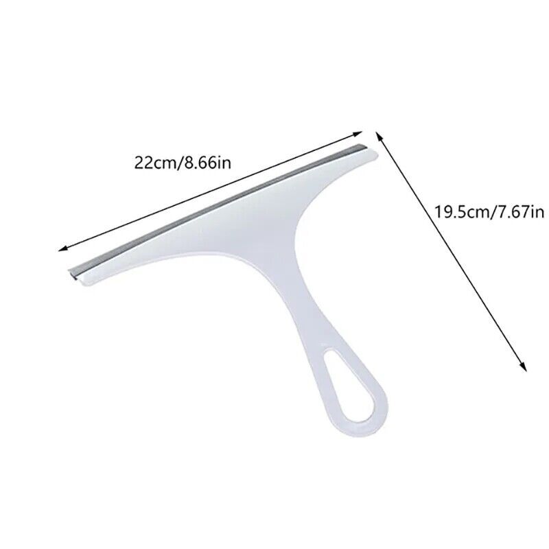 3X Glass Window Wiper Cleaner Squeegee Shower Screen Mirror Home Car Blade Brush