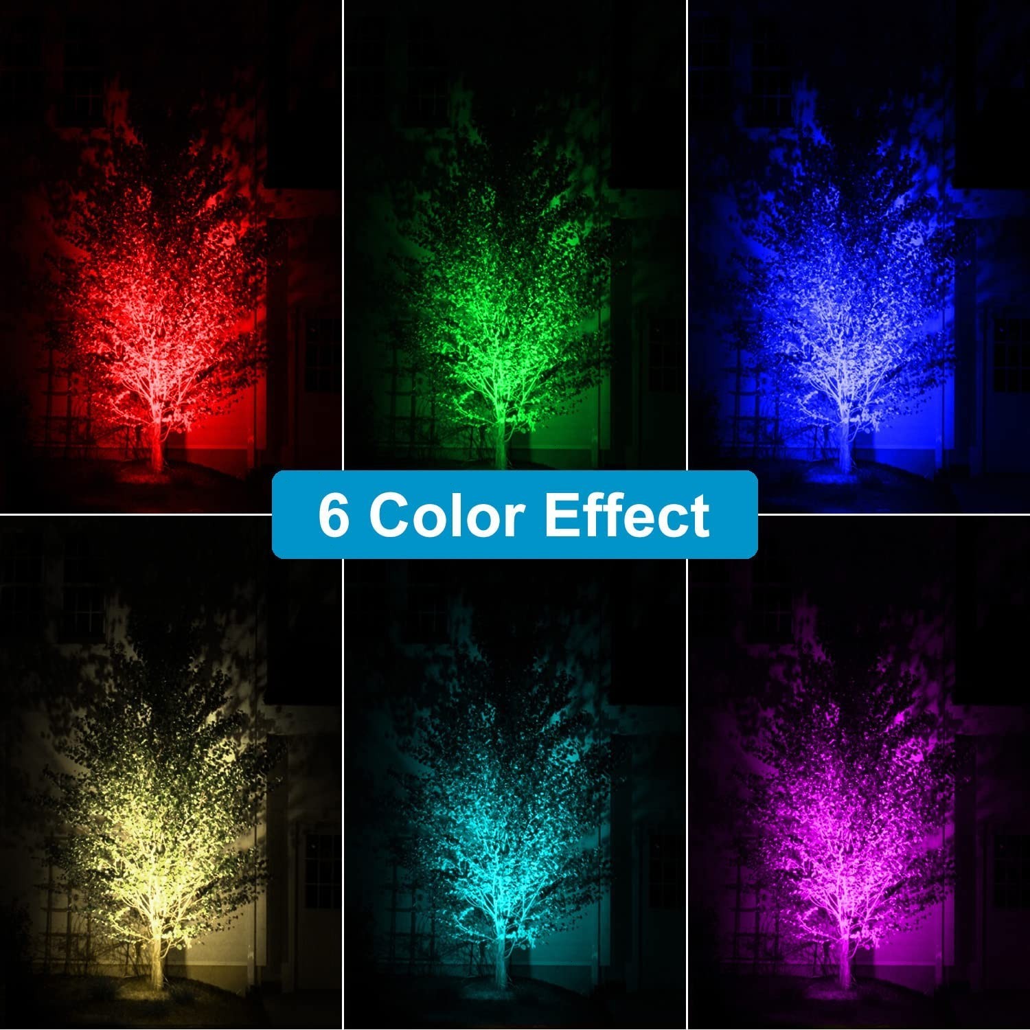T-SUN 5 IN 1 Solar Pond Lights LED Outdoor Garden Underwater Fountain Pool Light