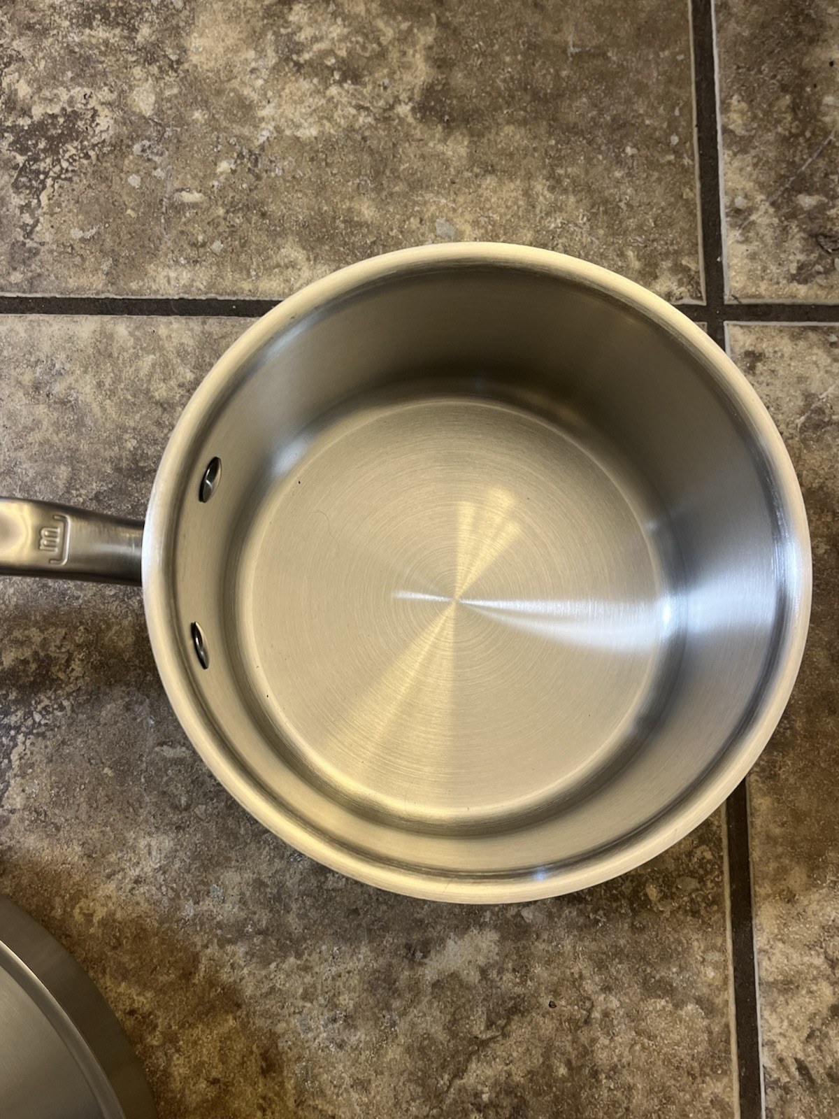 Made In Cookware Stainless 3.5 QT Saute Pan Pot & 2QT Saucepan Made-In Italy