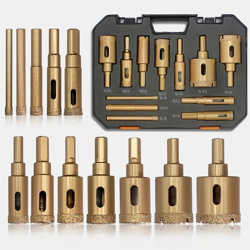 BOURVILL-24Pcs Manual Tool Set. Is A Heavy-duty Round-hole Leather Punching Tool