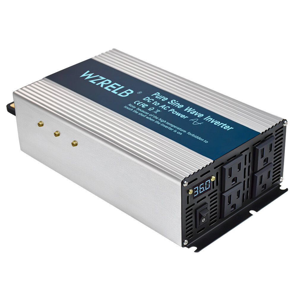 Inverter 36V 2000W Pure Sine Wave Inverter Power Camp Motor Home Solar System RV