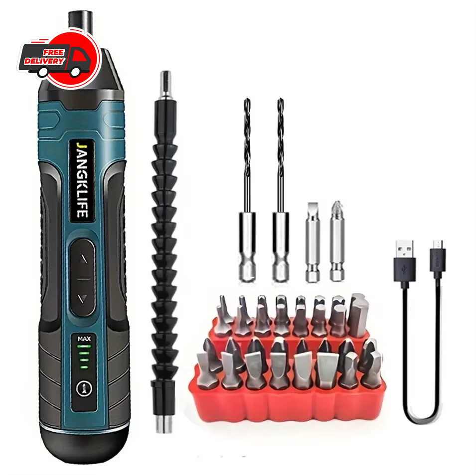 Cordless Electric Screwdriver Rechargeable 1300Mah Lithium Battery Mini Drill 3.