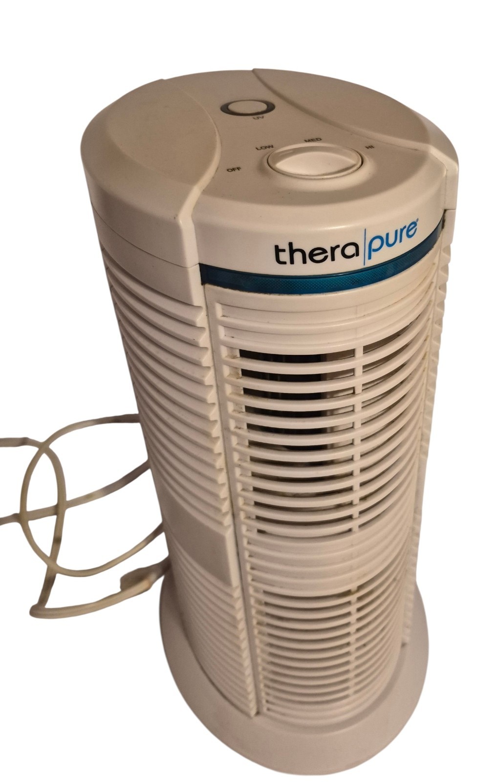 TheraPure TPP220M UV Germicidal HEPA-Type Tower Air Purifier White