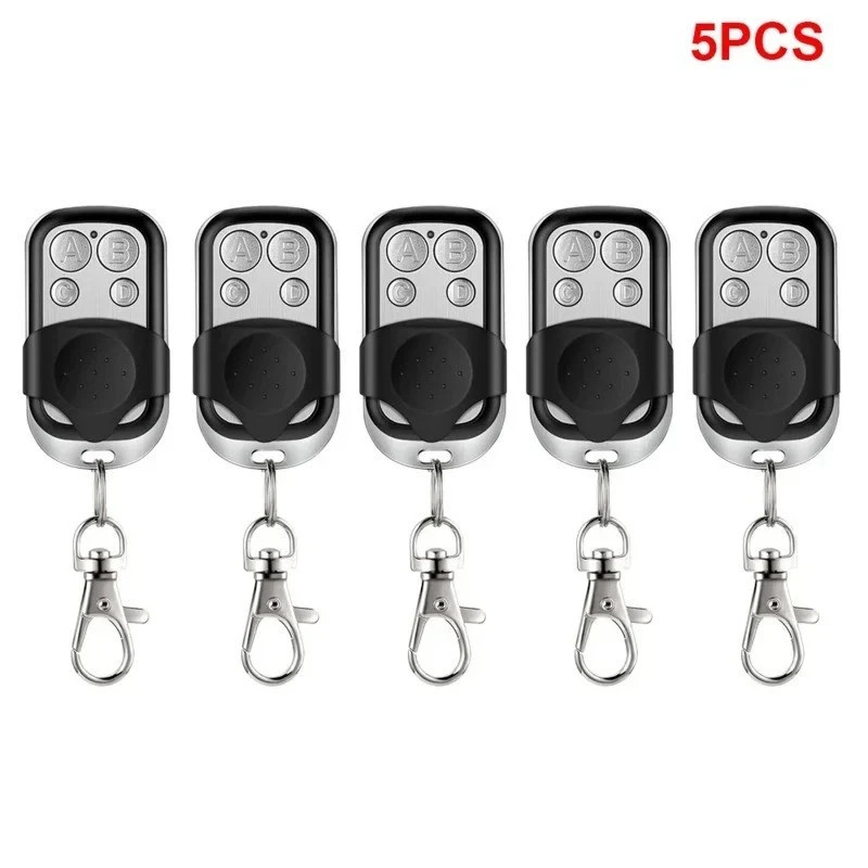 5 X Universal Garage Door Remote 433MHz Electric Cloning Control Key Fob Opener