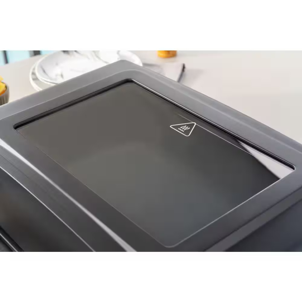 Fuse 400 22 In. Tabletop Electric Grill Griddle in Black