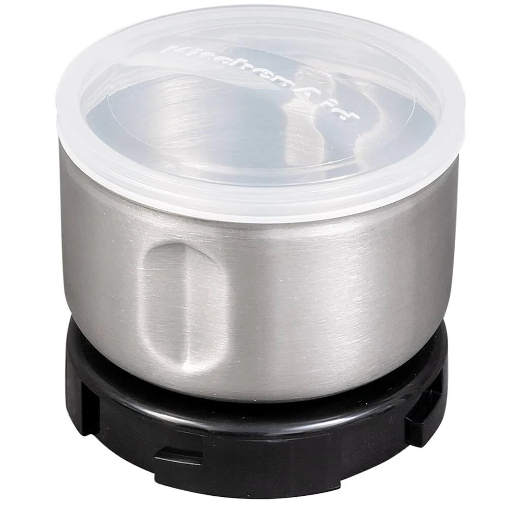 New KitchenAid BCGSGA Spice Grinder Accessory Kit, Stainless Steel 2 oz, Silver