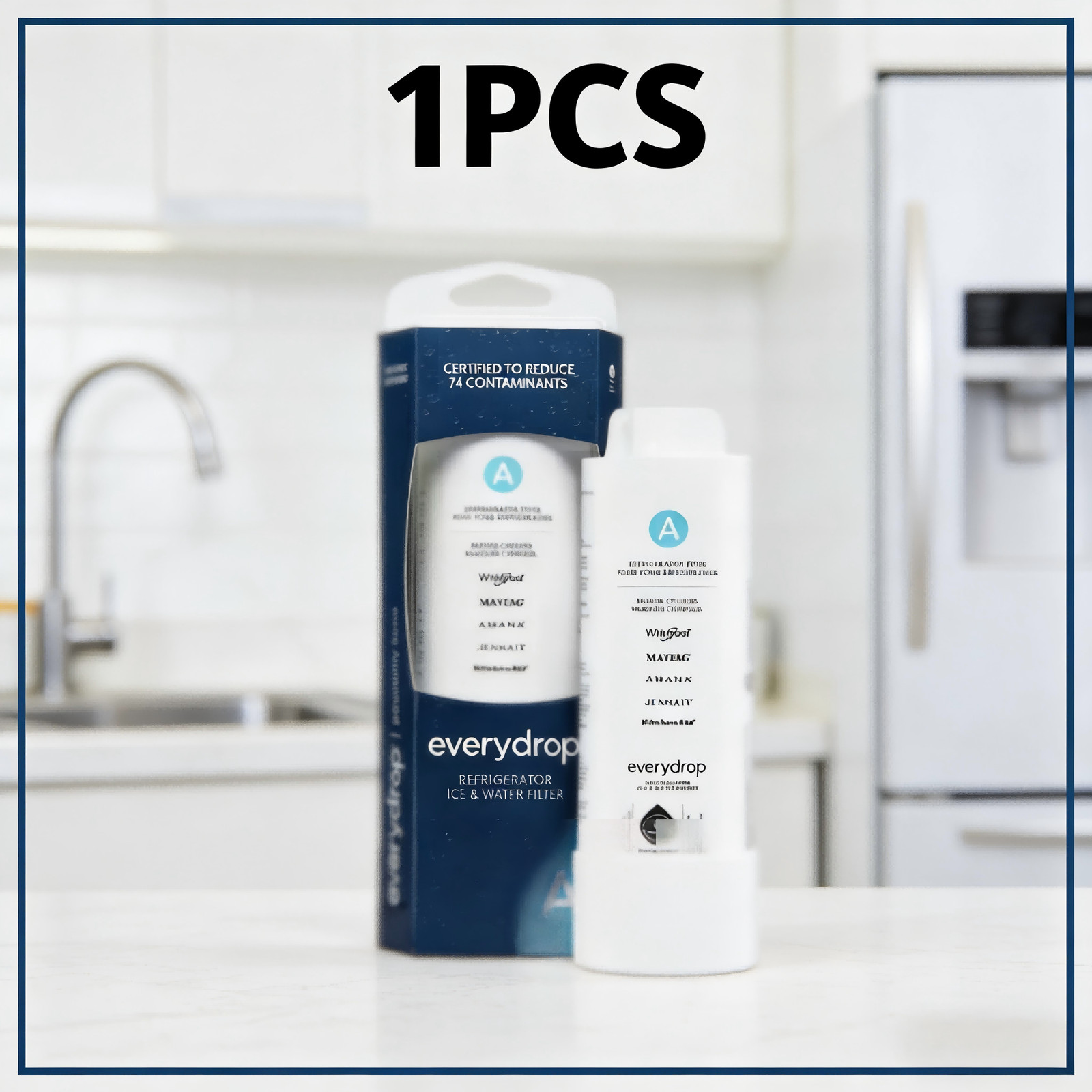 [New]1 Pc EDRARXD1 Ice and Water Refrigerator Filter A