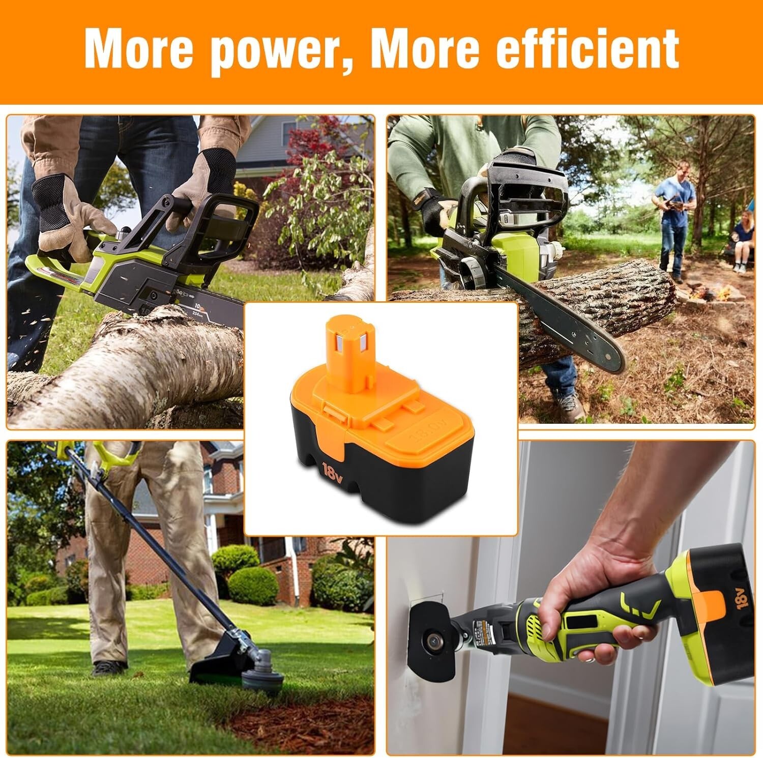 2Pack For Ryobi 18V PLUS 18 Volt Ni-Mh Battery P100 13022 ABP1801 P101 ABP1803