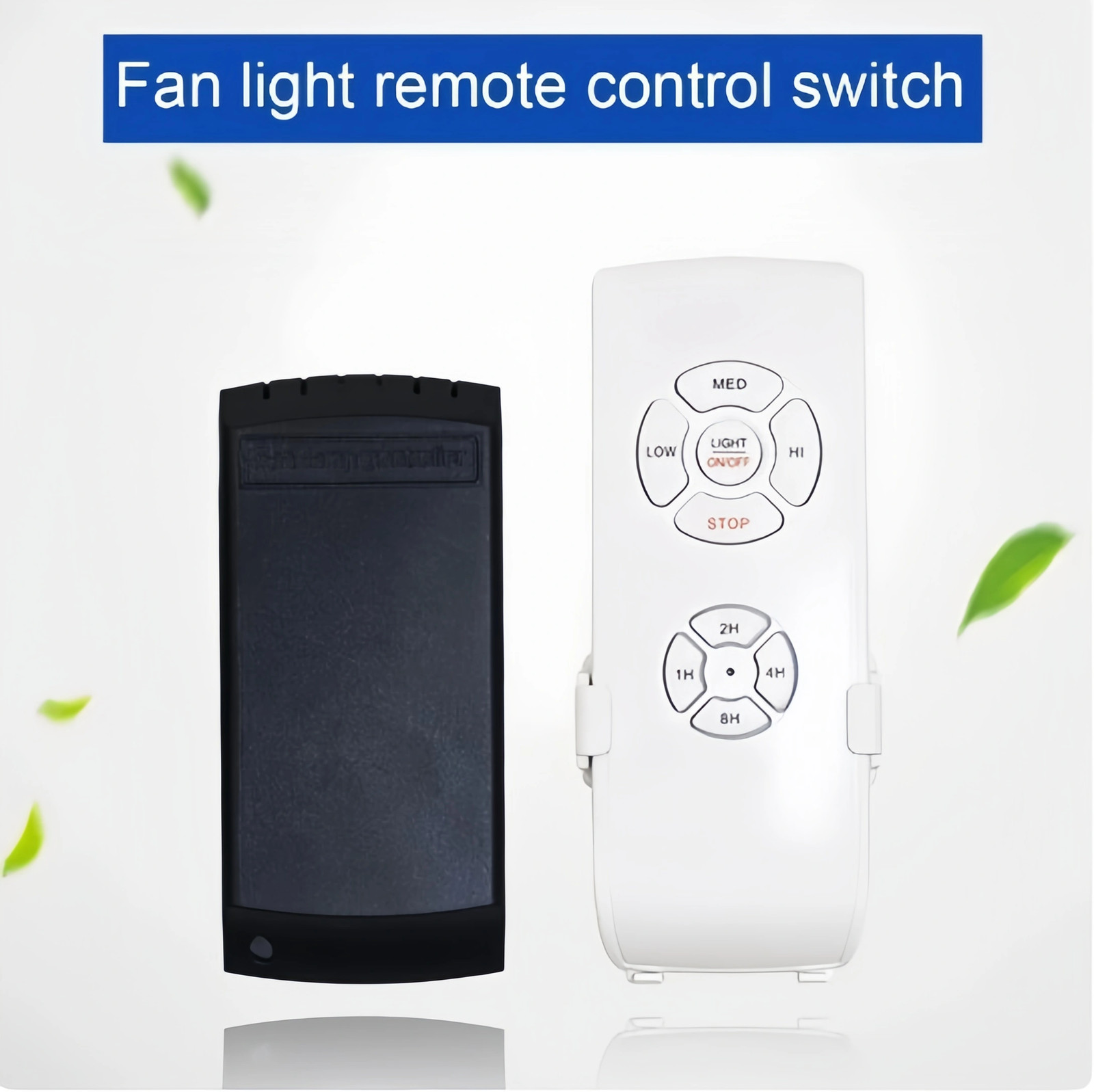 Universal Ceiling Fan Lamp Light Remote Control Receiver Kit Timing Wireless 15M