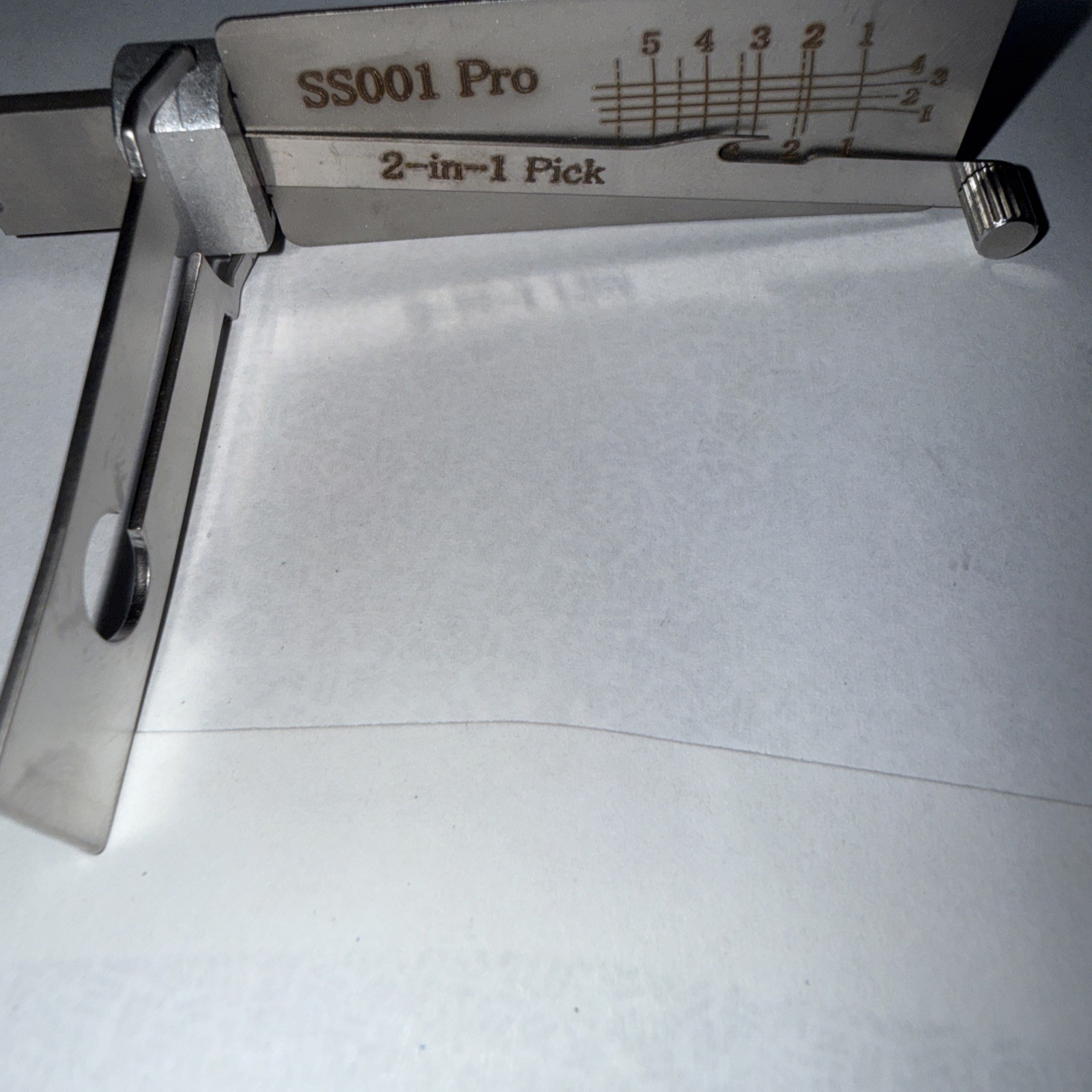 New Lishi Style SS001 Pro 2-In-1 TOOL