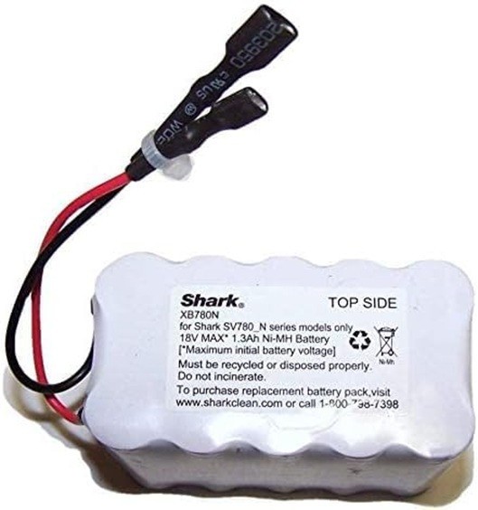 Genuine Shark OEM 18V 1.3Ah (1300mAh) Battery XB780N for V780_N SV780N Vacuum