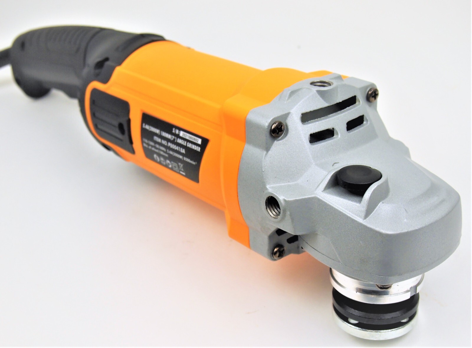 Hoteche 7″ Electric Angle Grinder Trigger Grip Long Handle 2000w P800418A