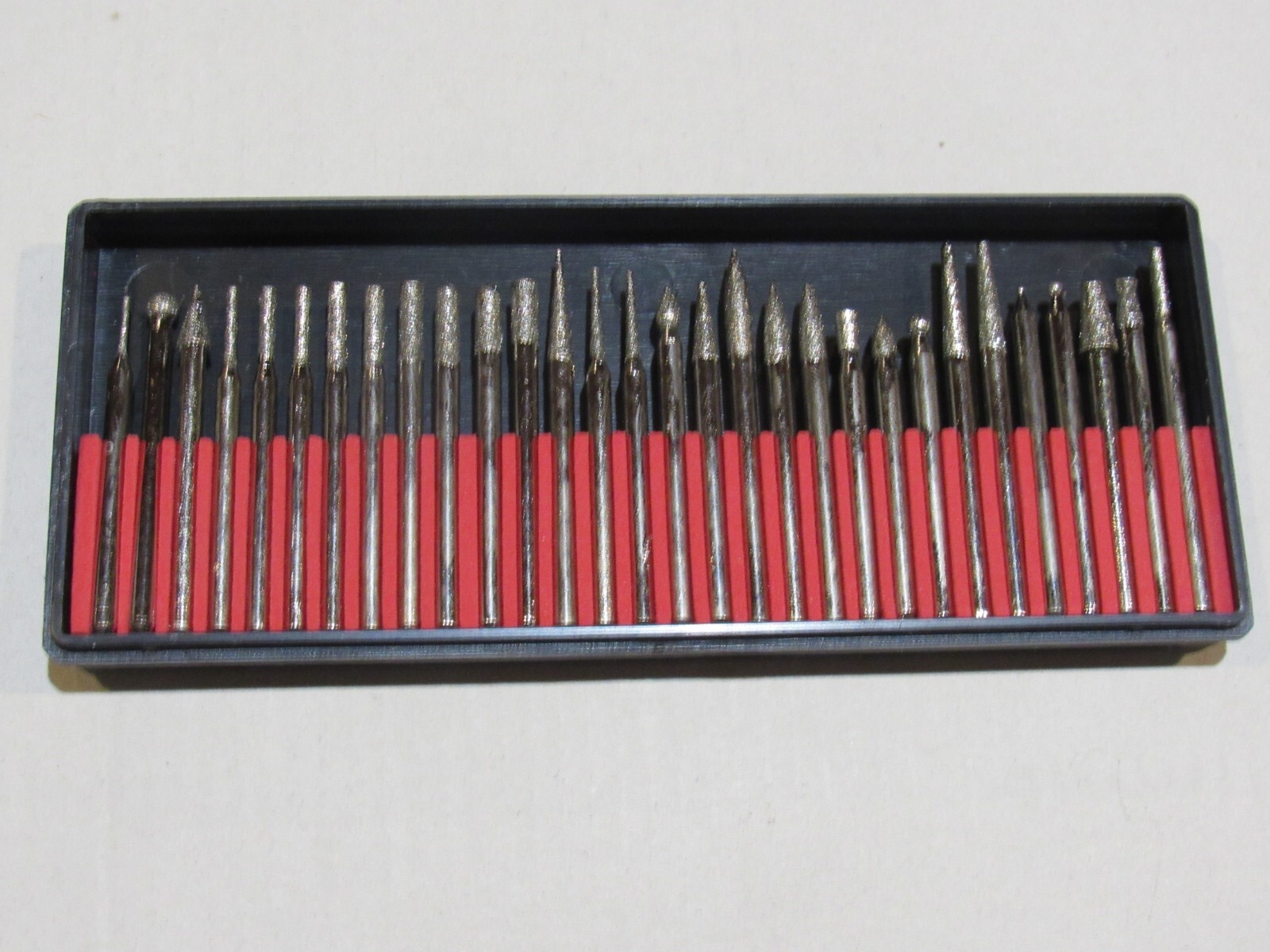 120 PIECE DIAMOND PROFESSIONAL BURR SET FOR ROTARY TOOL-#150, #240, #400, #600