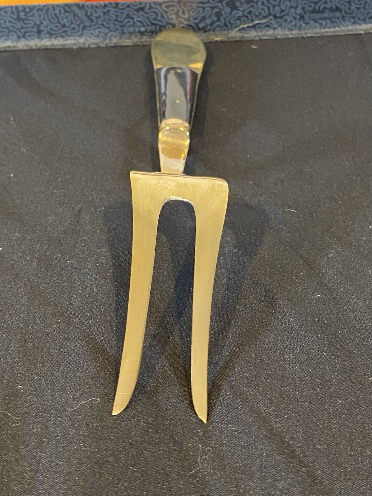 Star of Siam Bronze Ware Thailand Knife Fork Buddha Carving Set w/ Original Box