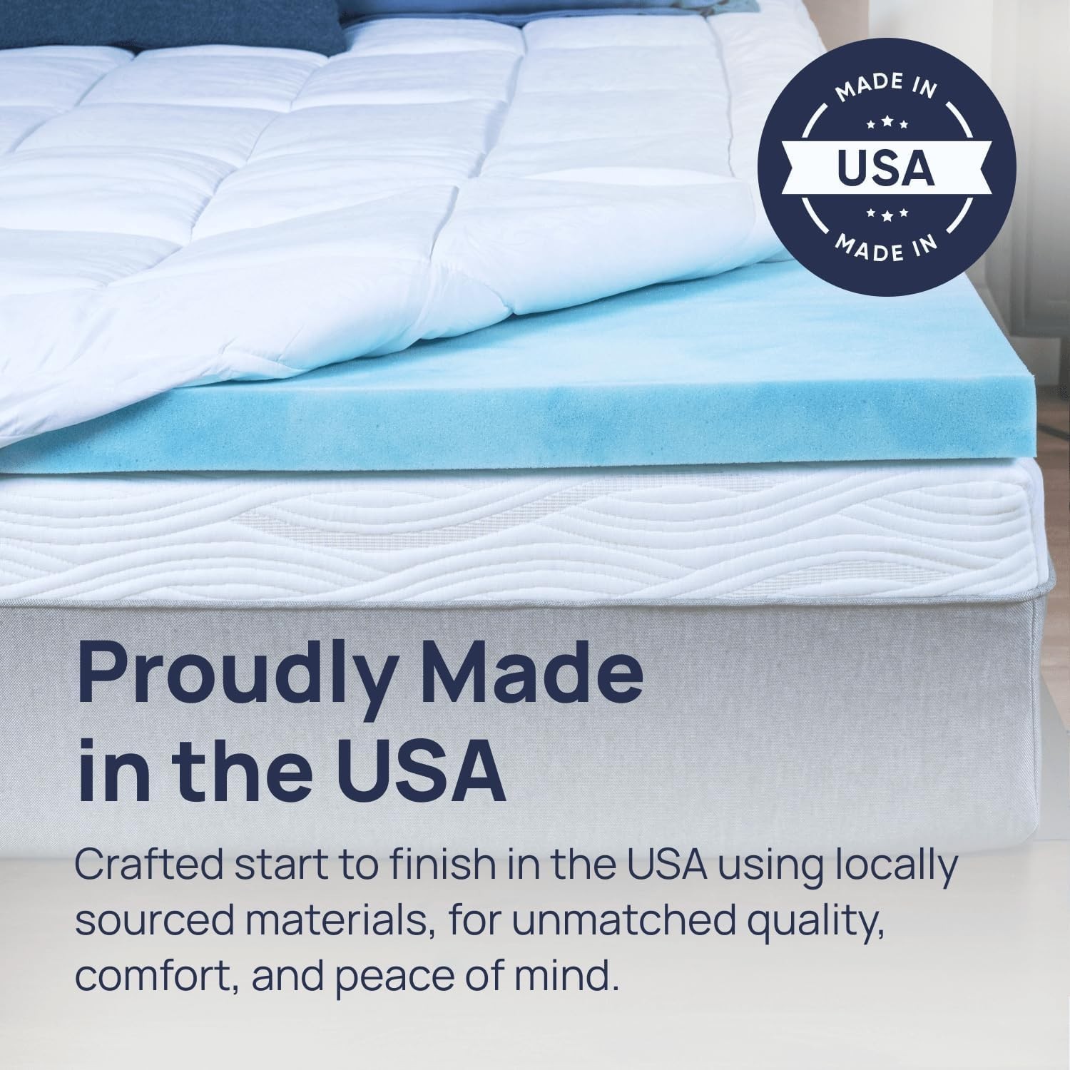 CertiPUR-US Certified Mattress Topper