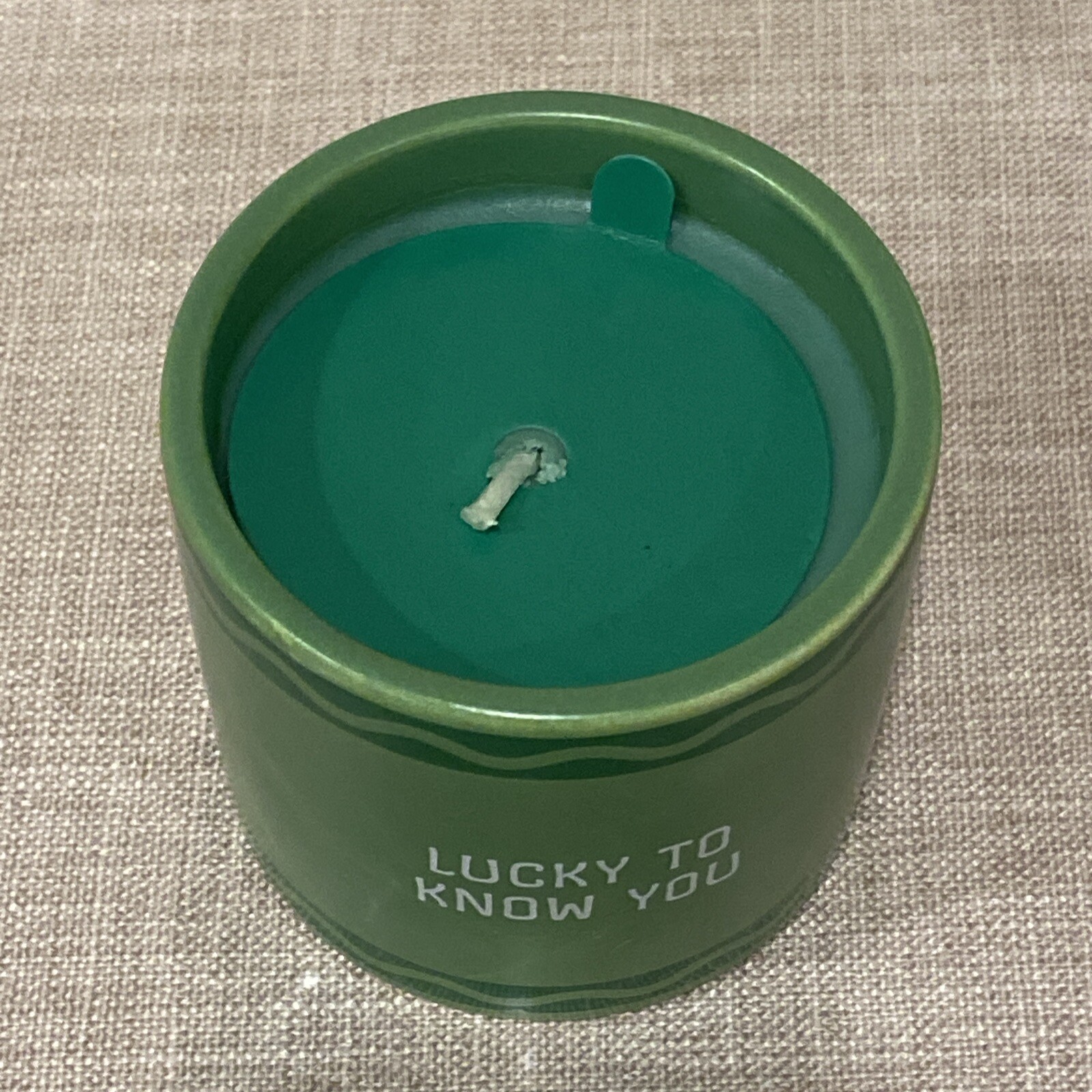 Crayola Green Sage Mint Scent “Lucky To Know You” 6.3-oz. Candle Jar