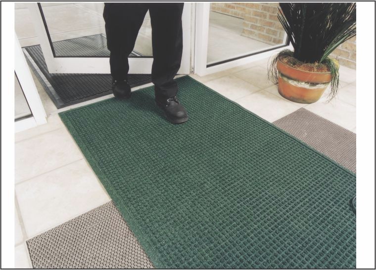 Waterhog Fashion Indoor/Outdoor Commercial Floor Mat – Multiple Sizes and Colors