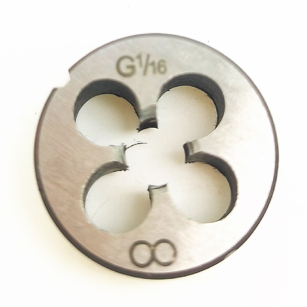 1x Parallel British Standard Pipe Die G1/16 1/8 1/4 3/8 1/2 5/8 3/4 1″ BSP LH/RH