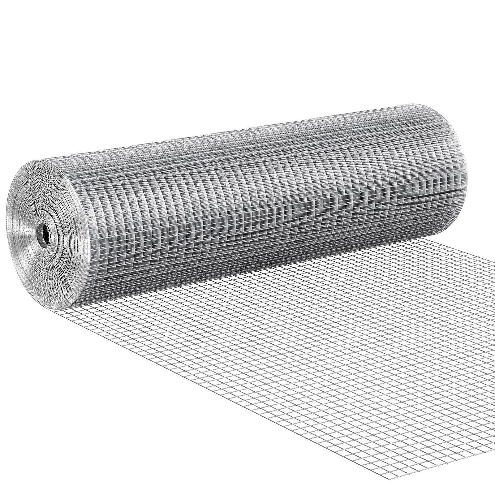 VEVOR Hardware Cloth 1/2″ 24in x 50ft 19 Ga Wire Mesh Roll Chicken Wire Fencing