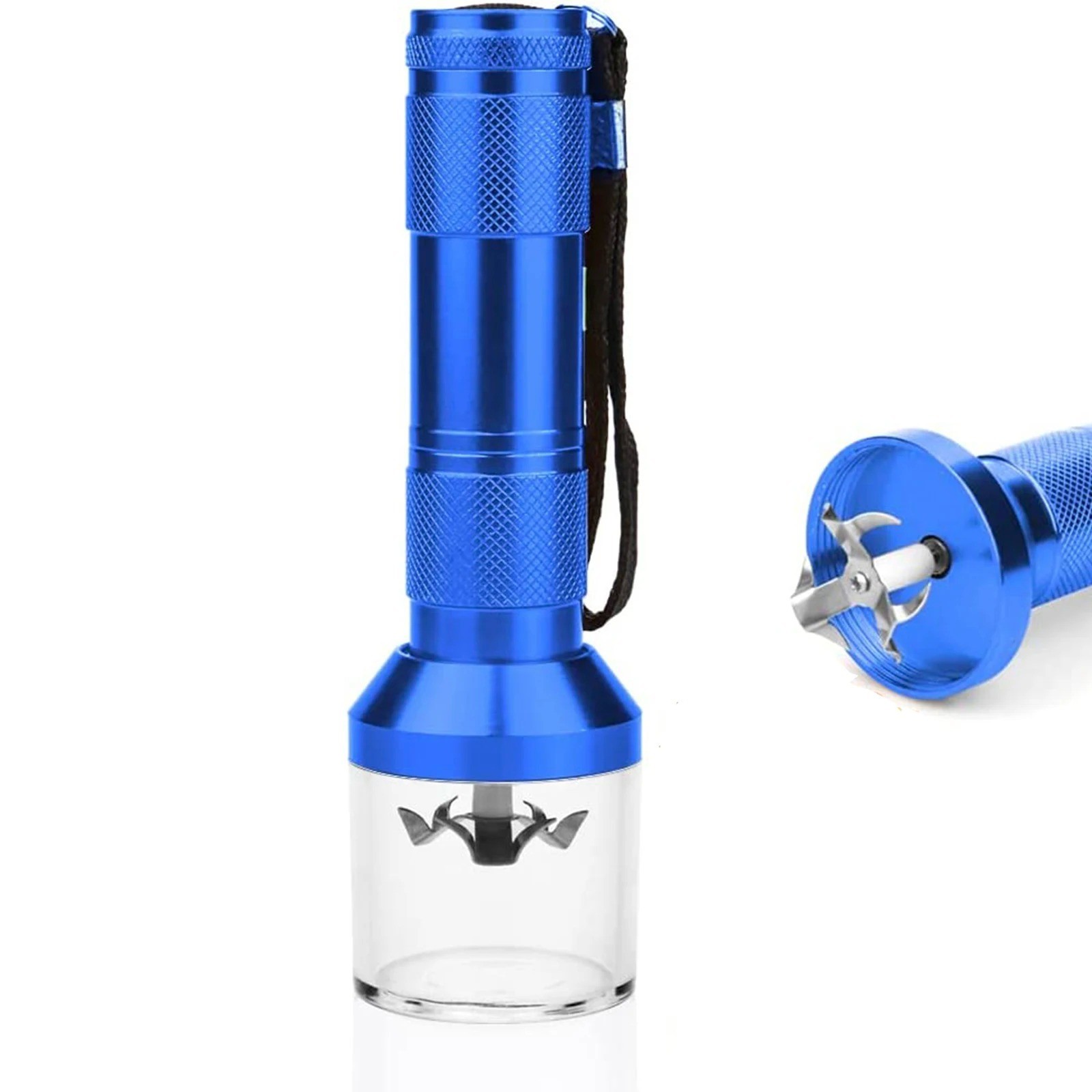 Electric Tobacco Herb Grinder🌱 Handheld Electric Aluminum Metal Grinder