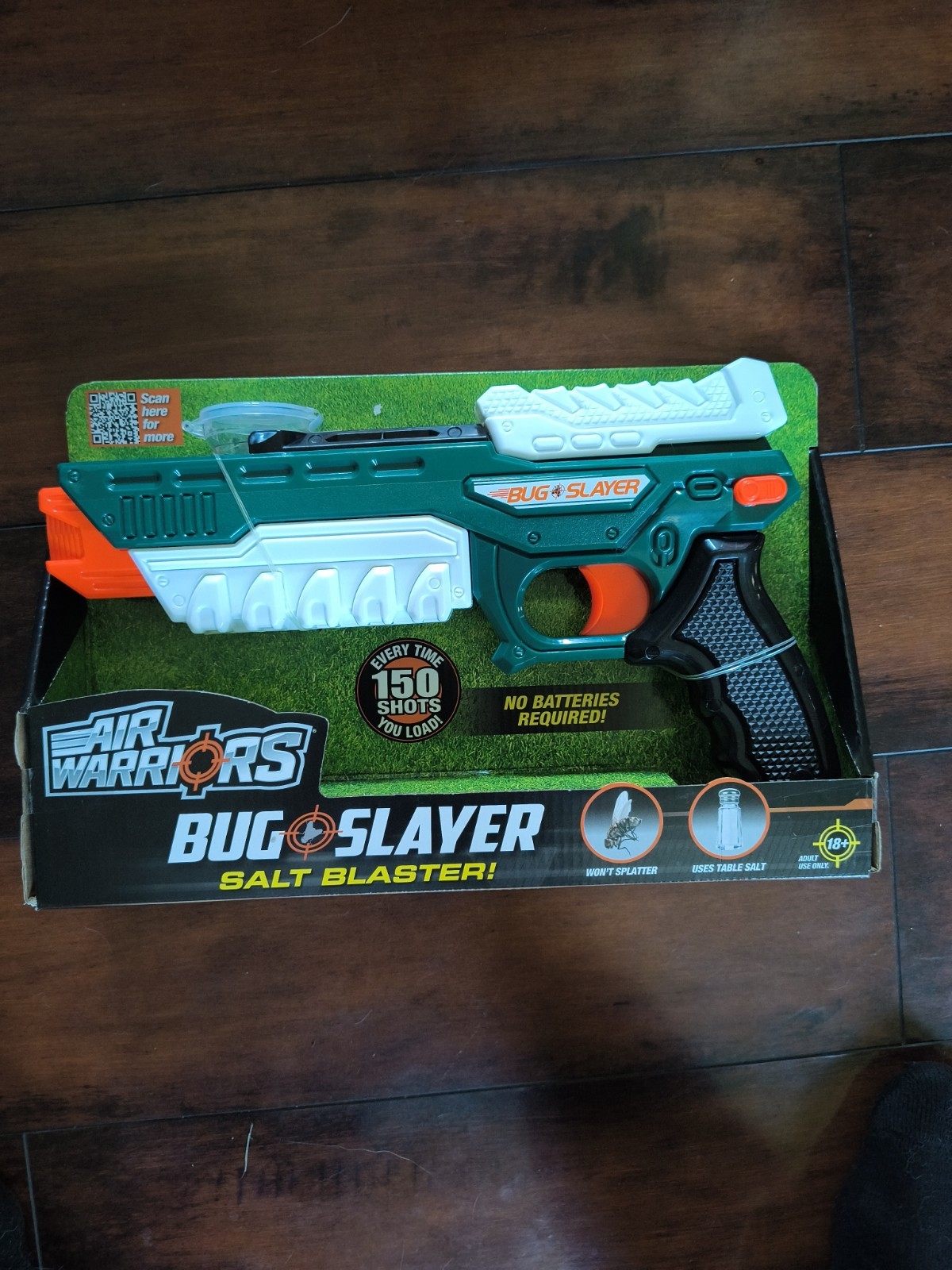 Bug Slayer Salt Blaster Bug Killer Fly Stopper Pistol Gun with Safety