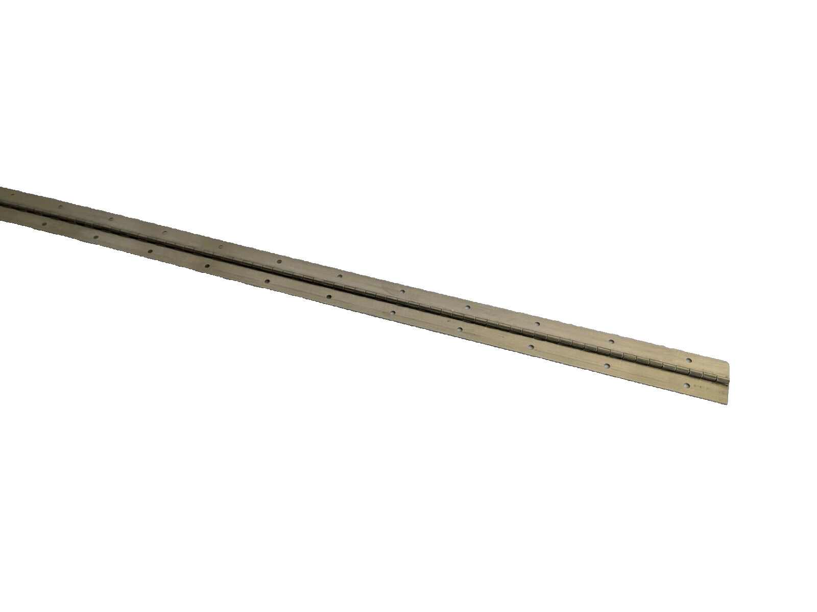 Door Cabinet Hinge Aluminum 2″ x 72″ L .062 3/16″ Holes 3″ Centers 1/8″ pin