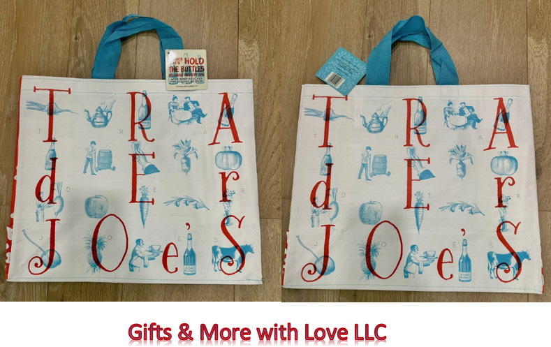 UPICK 1 💚 (52 Choices) Trader Joe’s NEW ECO REUSABLE GROCERY SHOPPING TOTE BAG