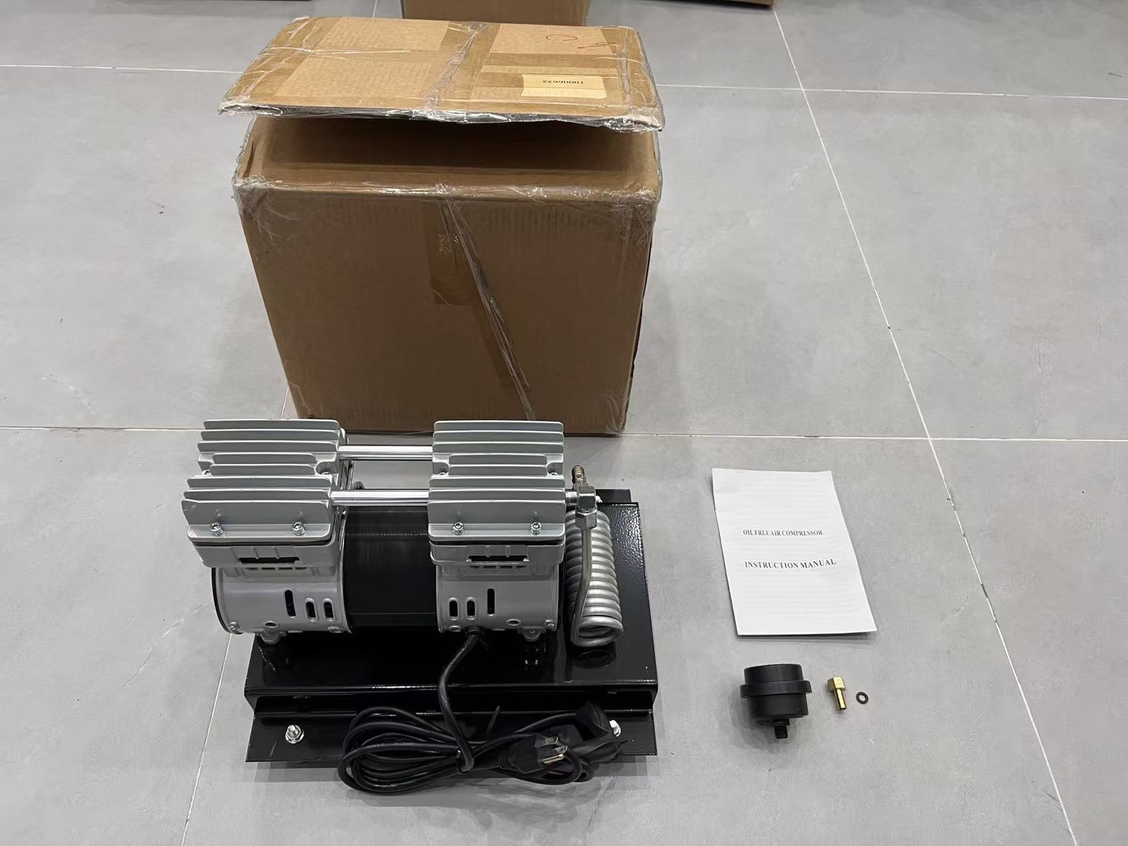 Air Compressor Motor – 2HP 5.2CFM 90PSI Oil Free Max 145PSI Pressure 110V
