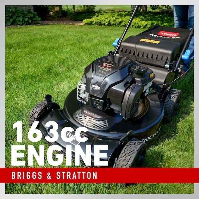 Toro Recycler Max 22in Self Propelled Gas Lawn Mower 163cc Briggs Stratton