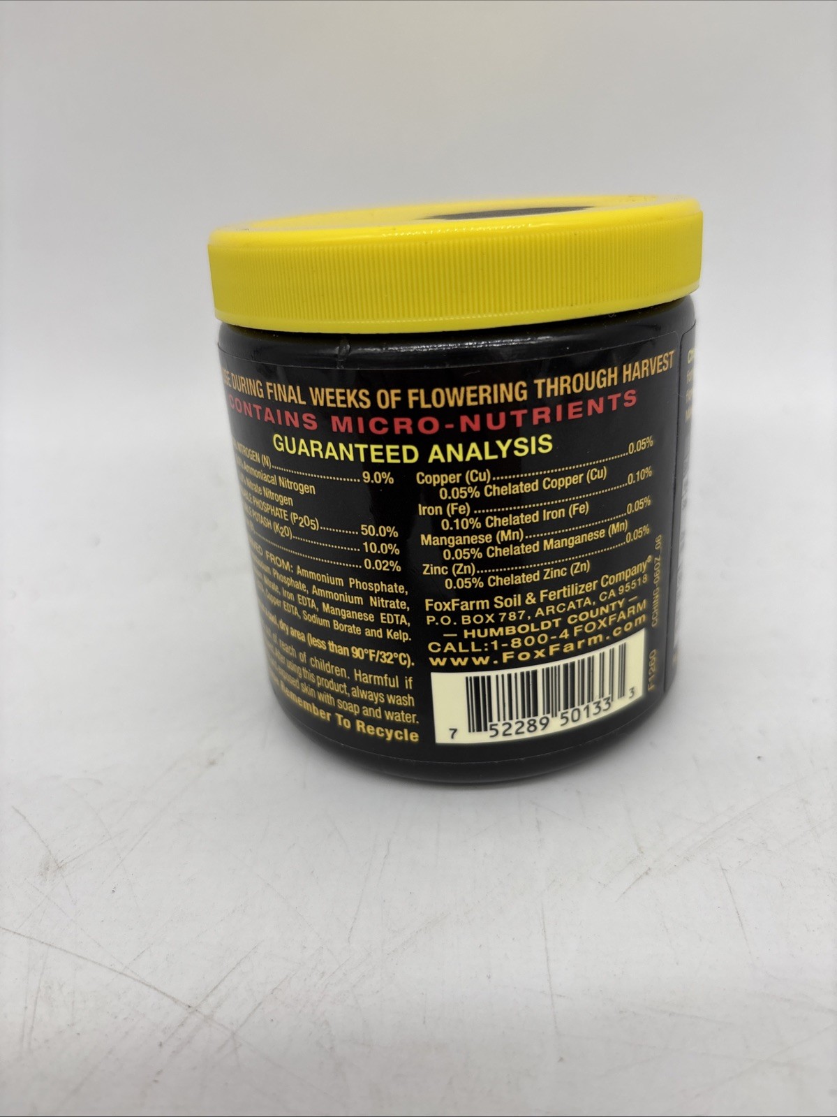 FoxFarm Cha Ching Soluble 9-50-10 (6 oz.) Improves Oils In Buds Fruit Flowers