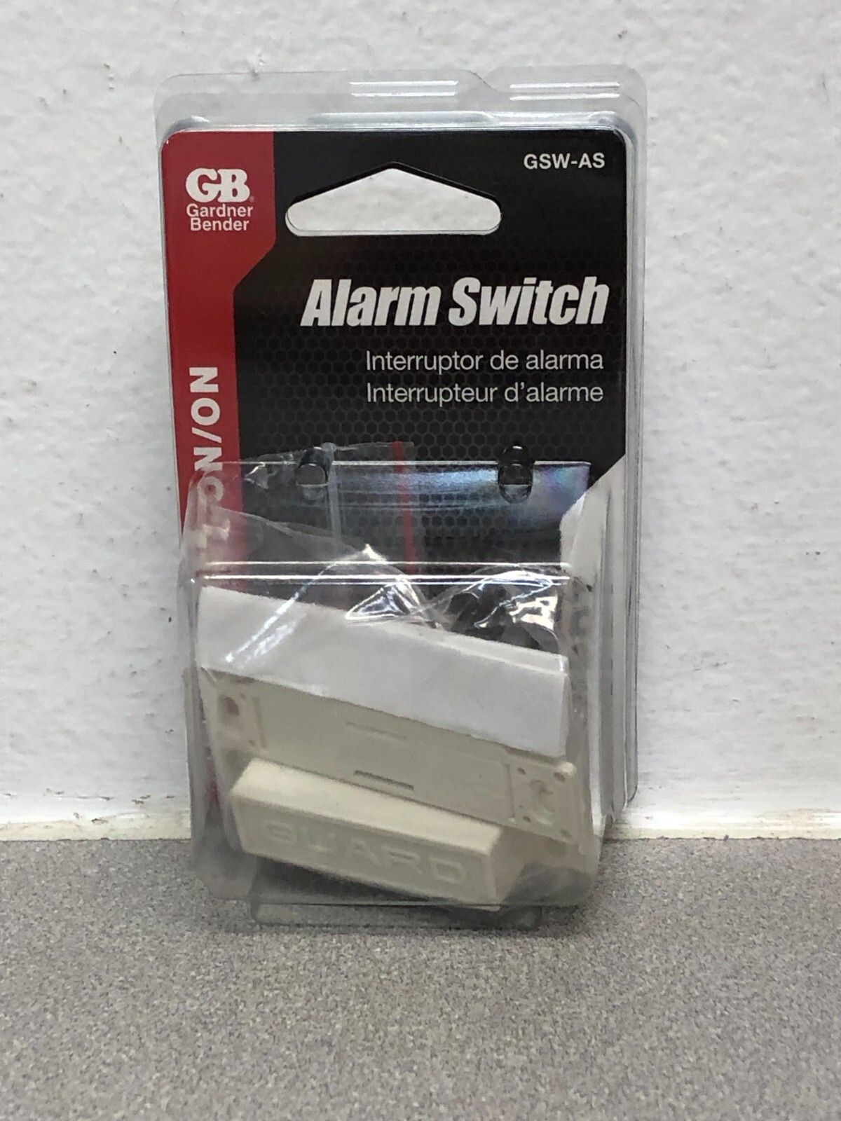Gardner Bender GSW-AS 0.5 amps Single Pole Alarm Alarm/Sensor Switch White 1 pk