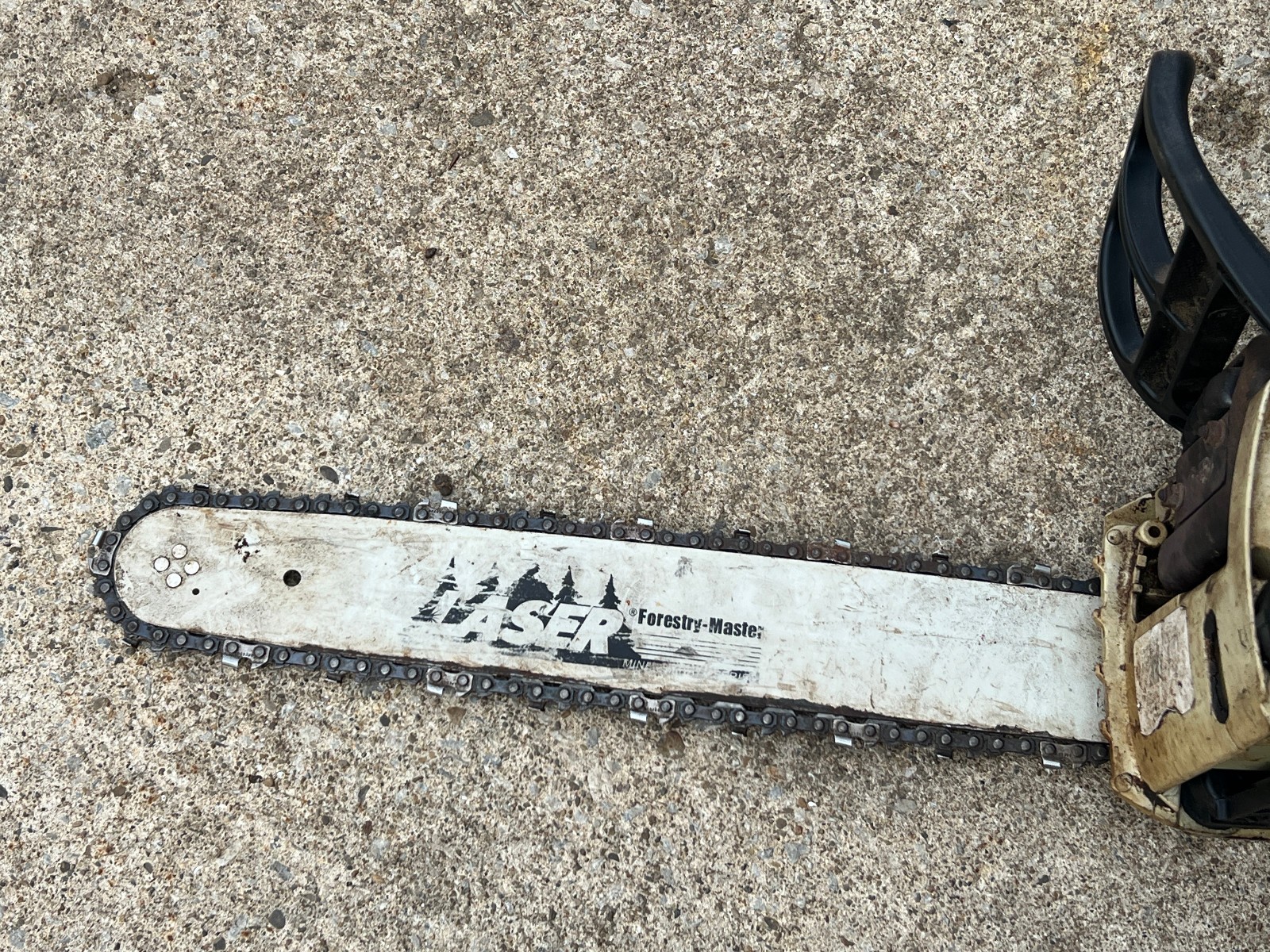 Stihl ms 170 chainsaw – runs