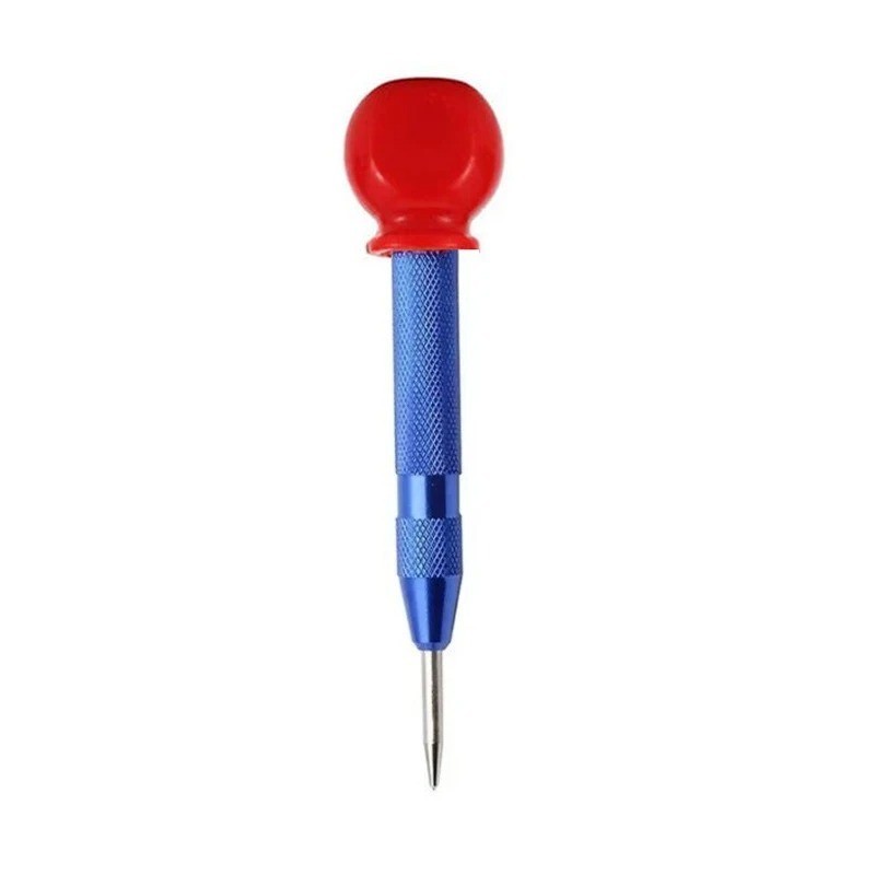 2 Super Strong Automatic Centre Punch Adjustable Spring Loaded Metal Drill TooL