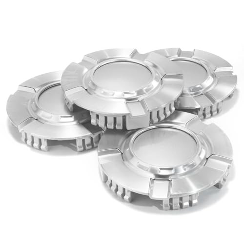 4pcs 182mm(7.17in)/170mm(6.7in) Car Wheel Center Hub Caps forado Silver