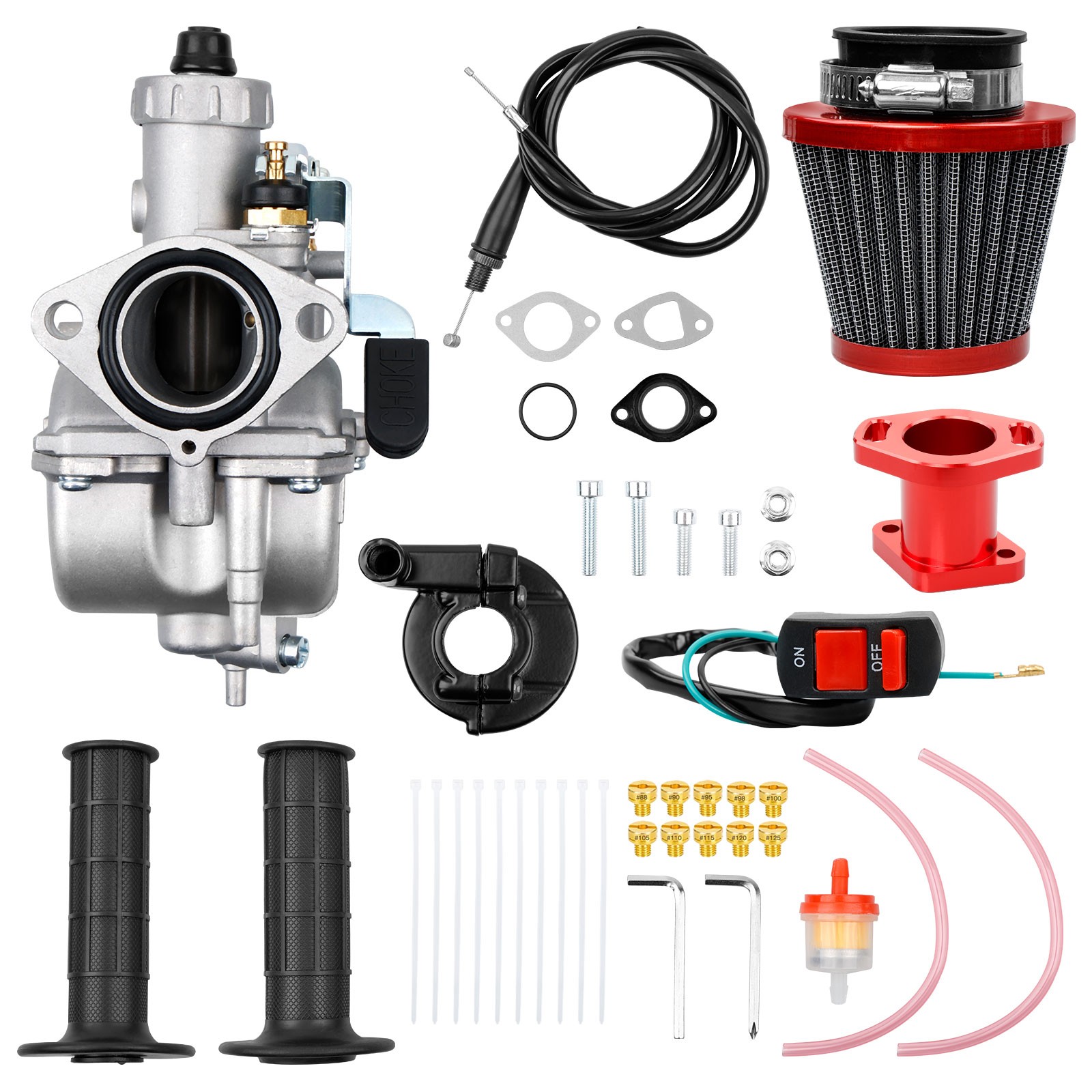 VM22 26mm Carburetor Throttle Assembly Kit For Predator 212cc 224cc 196cc CT200U