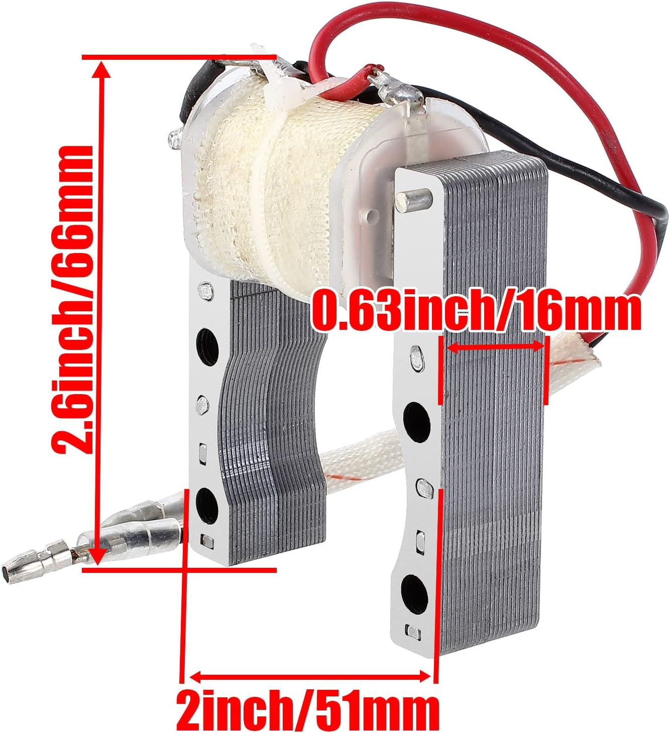 CDI Ignition Coil Magneto Coil for 49cc 50cc 60cc 66cc 70cc 80cc 2-stroke Engine
