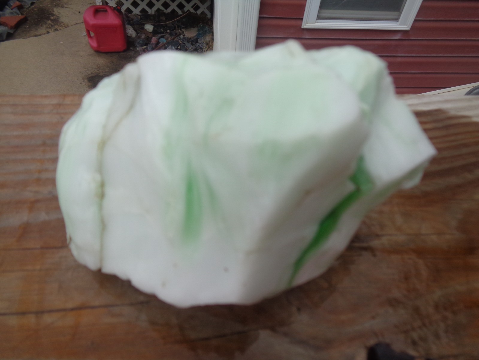 Glass Rock Slag Pretty Opaque White/Green 1.6 lbs 23F Rocks Landscaping Aquariu
