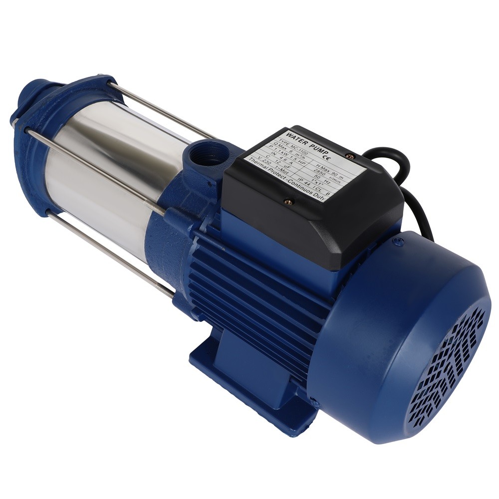 1.5HP 1100W 1″ SHALLOW SELF PRIMING WELL GARDEN SPRINKLER JET WATER PUMP BOOSTER